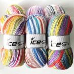 ショッピング毛糸 ICE Yarns ガムボール アクリル毛糸