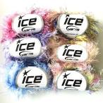 ICE Yarns ロング アイラッシュ カラフル毛糸