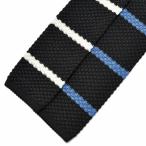 ショッピングニットタイ HUSBANDS（ハズバンズ）シルクジャガードストライプニットタイ H13A CRBC 18252400025