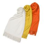 ショッピングカシミア BEGG X CO（ベグ アンド コー）カシミアソリッドストール Arran 18342201225