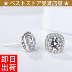 一粒ピアス レディース金属アレルギー対応 ピアス シルバー925 プラチナ仕上 ジュエリー  母の日 プレゼント女性