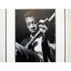  gran to* зеленый /Grant Street Recording Session Photo 1961/ искусство Picture рамка товар /Grant Green/ Vintage * Jazz /Vintage Guitar