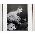 ke колено * barrel /John Lenkins Album Recording Session Photo 1957/ искусство Picture рамка товар /Kenny Burrell/Vintage Guitar/gibson P-90