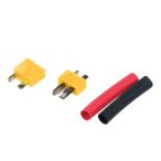 Yahoo! Yahoo!ショッピング(ヤフー ショッピング)【送料全国一律270円】EAGLE（イーグル）/2302-Y/トップレーシング ミニ2Pコネクター オスメス1セット（イエロー）