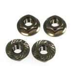 EAGLE( Eagle )/3028U2-GU/ легкий aluminium фланец 4mm замковая гайка (. сиденье фланец )4 шт ( стальной )