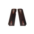 パンドラアームズ/AWG-1426/ウッドグリップ M45CQP/DOC (ダイヤチェッカー/ブラウン)