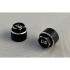 【送料全国一律270円】LAB/LP-033/Wheel Cap Nut Black logo 2個入