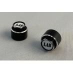 【送料全国一律270円】LAB/LP-034/Wheel Cap Nut White logo 2個入