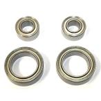 【送料全国一律270円】TOPLINE(トップライン)/TP-128/YD-2シリーズ リヤアクスル用 S-Lineベアリングセット 1セット