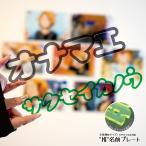 主張強め！【カタカナのみ 】 お名前 プレート 写真映え 飾り 推し 推し活グッズ SNS インスタ　アクリルネームプレート 推し在中