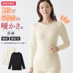 グンゼ theGUNZE 直営店限定 長袖 あったかインナー 綿混 レディース 秋冬 日本製 厚手 裏起毛 保温 防寒 敏感肌 CK4646