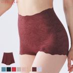 グンゼ キレイラボ ガードル レディース 年間 ショートガードル 完全無縫製 縫い目 無し シームレス 保湿加工 GUNZE KIREILABO 黒 KB1562 M-LL