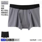 ショッピンググンゼ グンゼ 尿漏れパンツ 男性用 ボクサーパンツ 尿ジミ対応 前開き 年間 GUNZE 下着 撥水 メンズ 病院 入院 介護