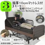 介護ベッド　電動ベッド　3モータ
