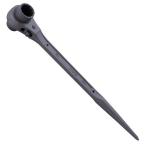 トップ (TOP) 両口ラチェットレンチ N型 17x21mm 直シノ パーカー仕上げ RM-17x21N