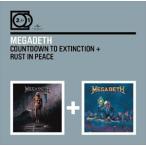 輸入盤 MEGADETH / 2 FOR 1 ： COWNTDOWN TO EXTINCTION ／ RUST IN PEACE [2CD]