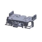 密連形TNカプラー（SP・黒） JC7264 Nゲージ