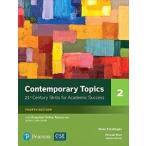 Contemporary Topics 4／E： Level 2 Student Book w／Essential Online Resource