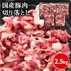 国産豚肉 切り落とし 2.5kg　豚肉 豚 