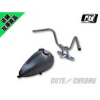 ショッピングハーレー ハーレー ハンドル クローム　ナローエイプミディアム ヘコミ無し