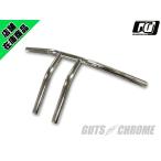 ハーレー ハンドル クローム 10インチ Tバー 2001-0210 プルバック ヘコミ無し