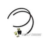  Vintage стиль plug cord комплект чёрный × красный 