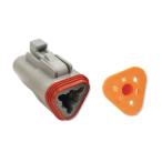 *Deutsch DT серии коннектор мужской type 3 булавка серый 