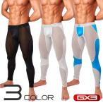 ショッピングレギンス GX3/ジーバイスリー WEAR-GLOSS TOUCH- メッシュ ロングスパッツ
