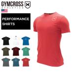 043 【送料無料】 GYMCROSS(ジムクロス)【PERFORMANCE】トレーニング フィットネスウェア 半袖Tシャツ ストレッチ【メンズ】gc-0423