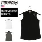 050 【送料無料】 GYMCROSS (ジムクロス)トレーニング フィットネスウェア スリーブレスシャツ ストレッチ【メンズ】gc-050
