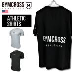 GYMCROSS ジムクロス トレーニング フィットネスウェア プリント半袖Tシャツ メンズ gc-084
