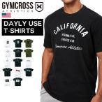 001【送料無料】GYMCROSS & Rheaトレーニング フィットネスウェア デイリーウェア プリント半袖Tシャツ【メンズ】ml-001