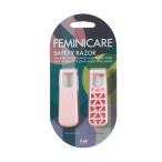 FEMINICAREfe Mini уход 2 шт. входит . меч .. санки mda шерсть отделка женский деликатная зона VIO линия нижний волосы одноразовый compact предметы первой необходимости гигиенические товары . печать 