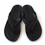 ギョサン　レディース　Ｍ　パールブラック　（PEARL　パール　ビーチサンダル　トングサンダル　日本製）　