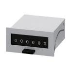 ライン精機 電磁カウンター（リセットツキ）6桁 MCF-6X AC200V 1個 828-9748（直送品）