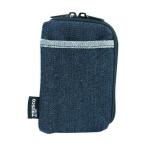 トラスコ中山 TRUSCO 【売切廃番】 デニムスマホケース 2ポケット ブラック TDC-S102 1個 769-0088（直送品）