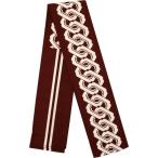 【和装小物・祭り用品】鶴丸 大人用 吉原柄帯 茶色 長さ260ｃｍ 2304121003 1本（直送品）