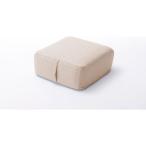 セルタン カバーが洗える 低反発ミニスクエアクッション 380×380mm ダリアンベージュ A1060-642BE 1台（直送品）