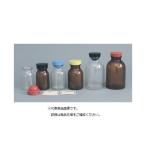 エムアイケミカル 散薬瓶（PC製）透明 黒 3915 1箱（9本入） 08-2960-01-04（直送品）