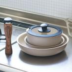 【アウトレット】取っ手が取れるセラミックフライパン 5点セット（20cm・26cm・18cm鍋・ガラス蓋・専用ハンドル）IH対応 ロハ...