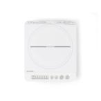 アイリスオーヤマ IHコンロ IHクッキングヒーター 1400W ホワイト IHK-T35-W