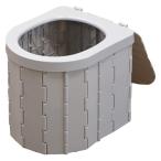 【簡易トイレ】山善 YAMAZEN 非常用トイレセット 折りたたみ式 簡単設置 防災士監修 YKT-12G 1個