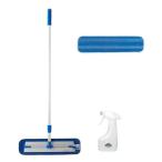【アウトレット】MQ・Duotex クライメートスマート プレミアムモップ3種セット 47cmブルー＆交換クロス1枚＆スプレーボトル ...