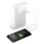 【アウトレット】【Goエシカル】訳あり スマートフォンなどが充電できる！ＬＥＤランタン ABNL01WH 1個　ヤザワコーポレーション