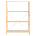 無印良品 パイン材ユニットシェルフ 86cm幅 中 幅86x奥行39.5x高さ120cm 良品計画