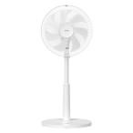 YAMAZEN DCリビング扇風機 30cm PD対応 左右首振り ダイヤル式 入/切タイマー YLTP-BUD30(W) 1台 セール