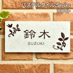 ショッピング表札 表札 戸建 おしゃれ タイル ホワイト 長方形 92×192