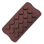 シリコンモールド ハート　シリコンゴム クラフト 型 チョコレート 洋菓子 粘土 マイナス40℃〜220℃対応