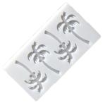 シリコンモールド ヤシの木　薄型　シリコンゴム クラフト 型 チョコレート 洋菓子　レジン 粘土 型取り マイナス40℃〜220℃対応