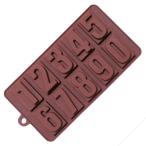 シリコンモールド 数字(大) 製菓道具　キッチン用品　調理器具　シリコンゴム クラフト 型 チョコレート 粘土 型取り マイナス40℃〜220℃対応